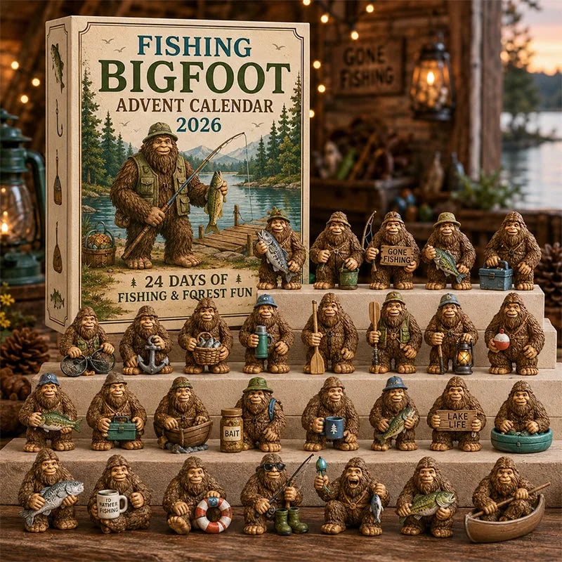🎅🎅 2026 Christmas Gift 50% Off--👣🎄 Bigfoot Advent Calendar 2026 – 24 Days of Wild Adventures 🎁🌲