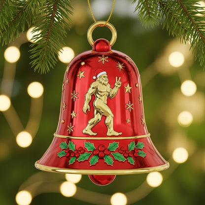 🌲Christmas Gifts--Bigfoot Christmas Bell Ornamen