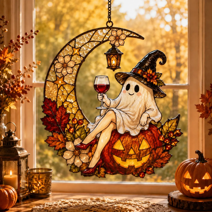⏰⏰LIMITED TIME 49% OFF!🔥Cute Halloween Ghost Window Hanging Decoration