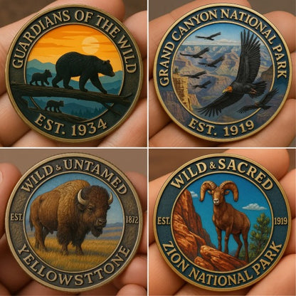 🔥Limited Edition🎁National Park Coins