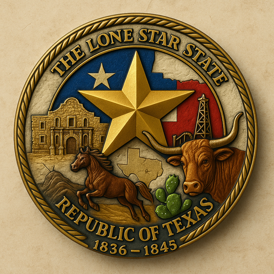 Republic of Texas Commemorative Challenge Coin