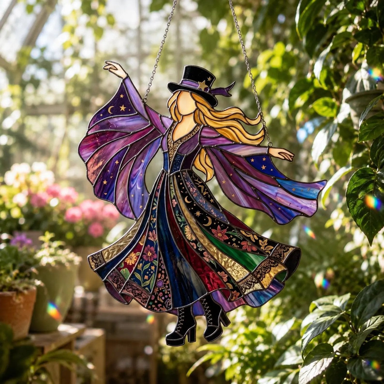💥💥LAST DAY 50% OFF - 💃Stevie Nicks🤘Handmade  Spinner