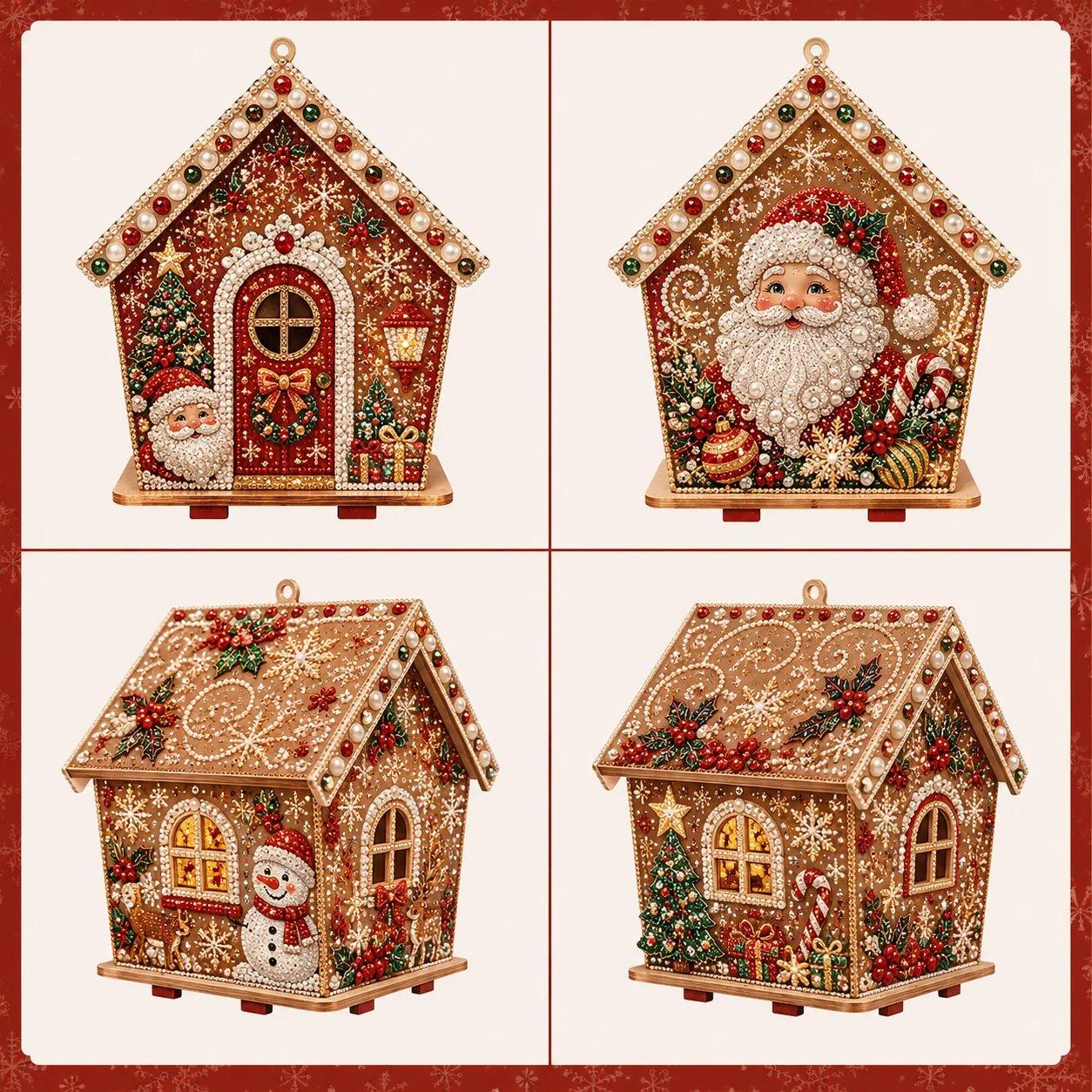 ❄️🎄🎀Plymagic DIY Parelkunst - Kerstcollectie