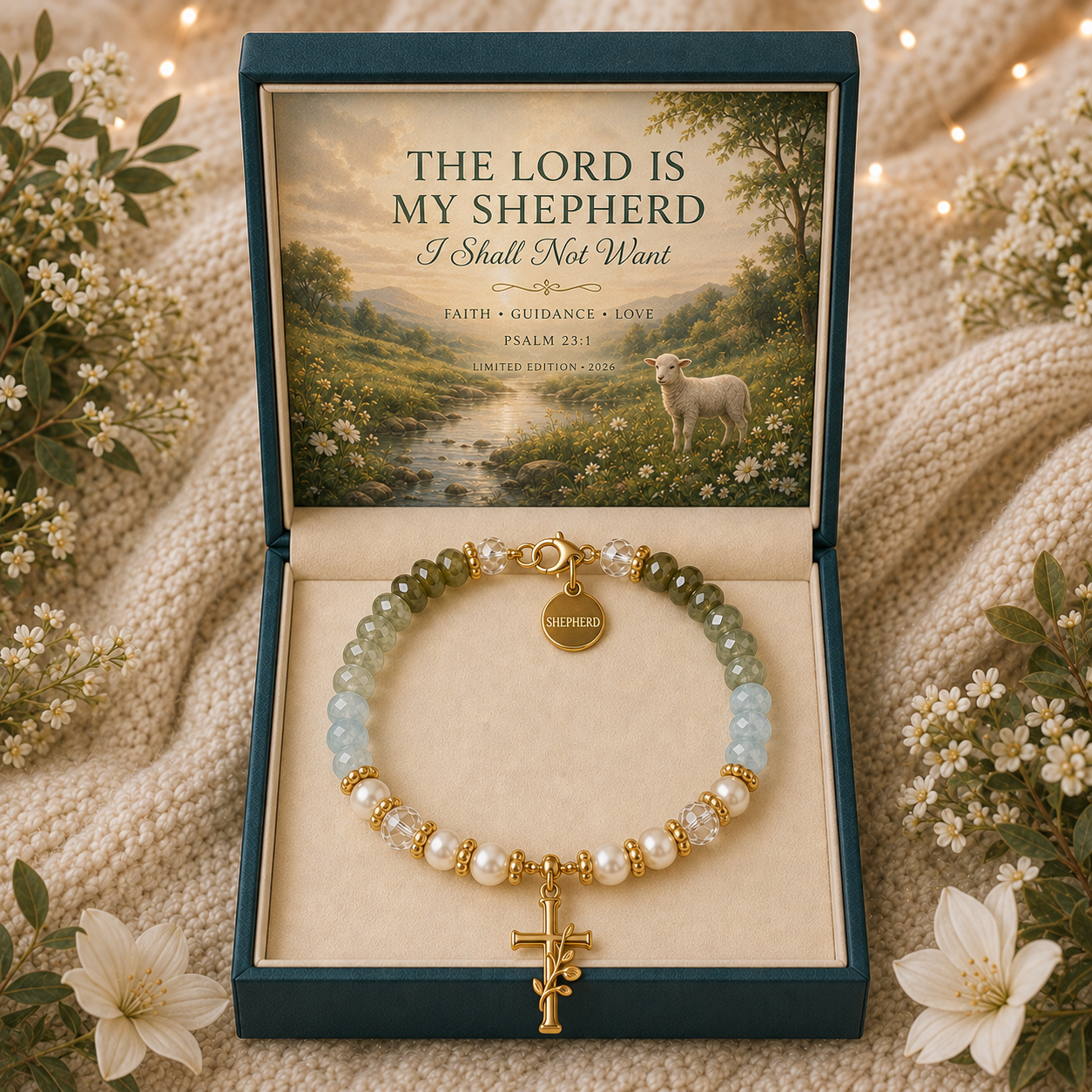 🎅🎅 2026 Christmas Gift 50% Off--✝️ Scripture Faith Bracelet Collection