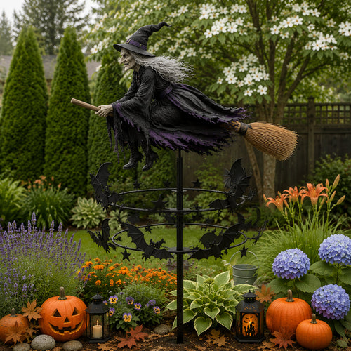 🔥🔥 Limited time 50% OFF – 🧙‍♀️ The Enchanted Witch Garden Wind Spinner