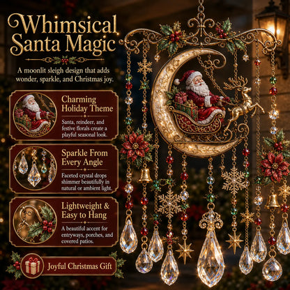 🎄🎄🎐Handmade Christmas Stained Glass Window Hanging