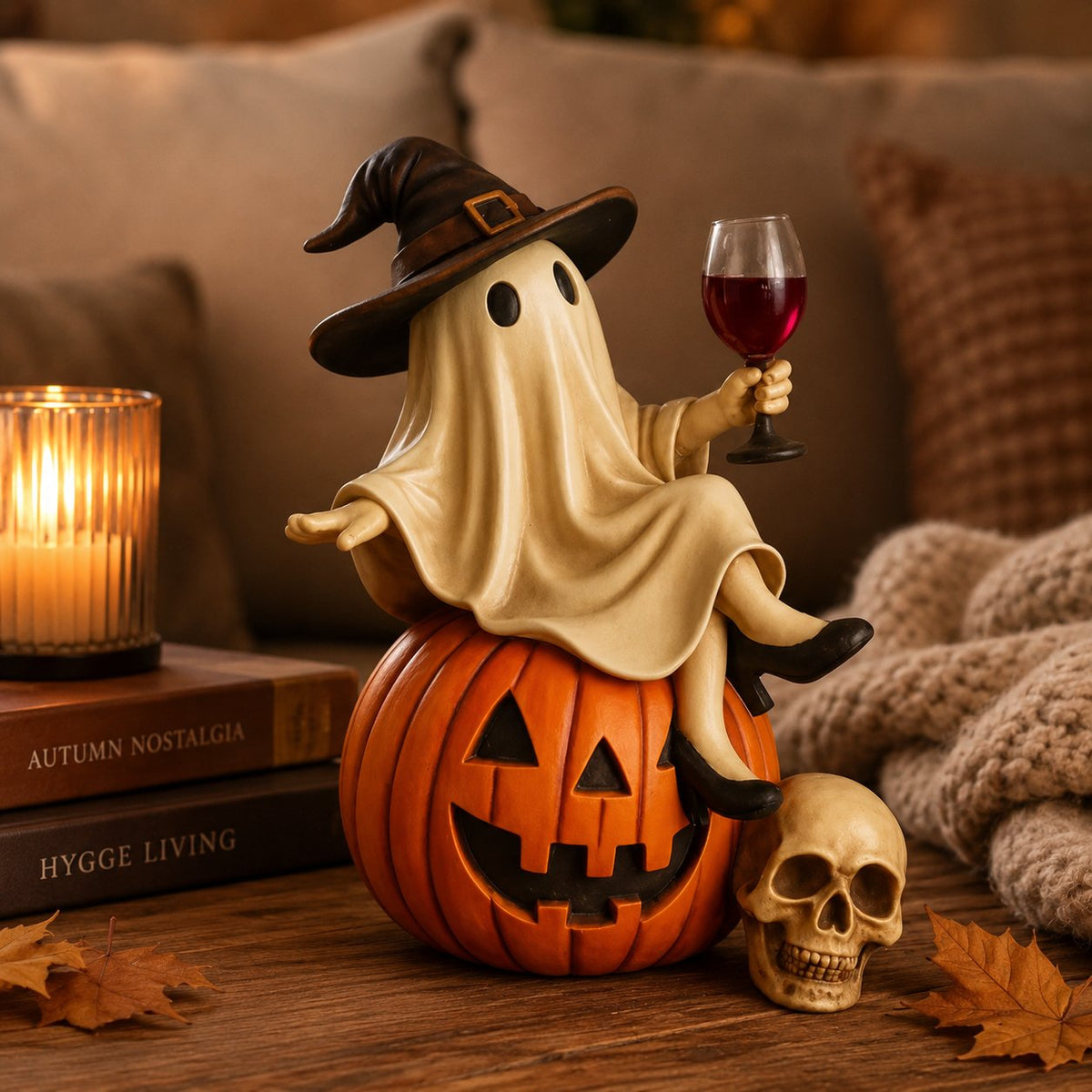 🍷🍷🍷Ghost Wine Night Halloween Decor