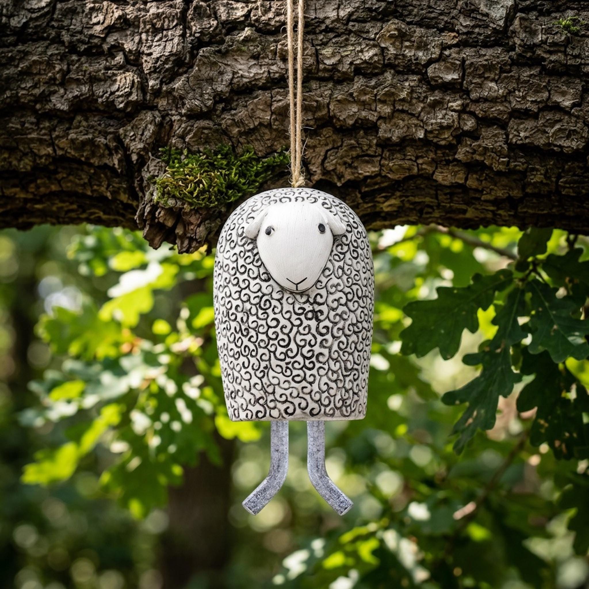 🎐🎐Handmade Whimsical Animal Wind Chime Ornaments