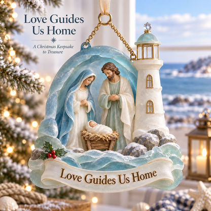 🎅2026 Christmas Gift 50% Off--Coastal Holy Night: The Birth of Love | Nativity by the Sea