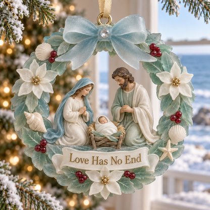 🎅2026 Christmas Gift 50% Off--Coastal Holy Night: The Birth of Love | Nativity by the Sea