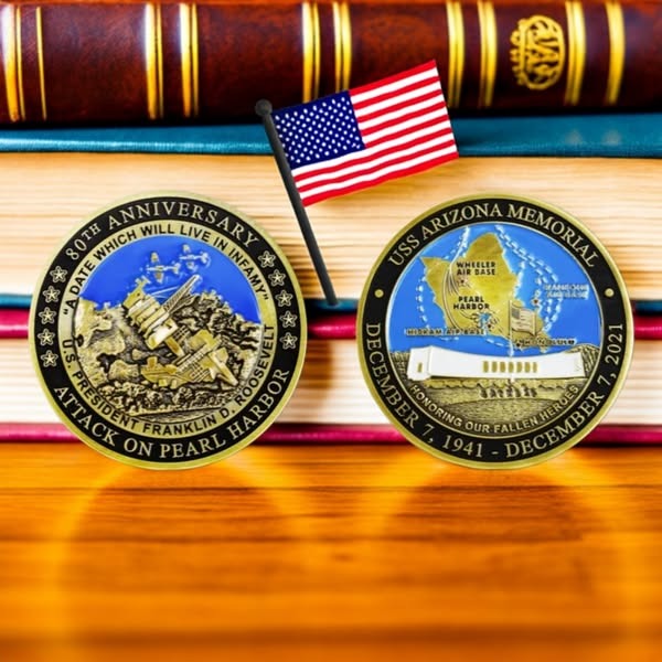 Pearl Harbor 80th Anniversary Commemorative Coin
