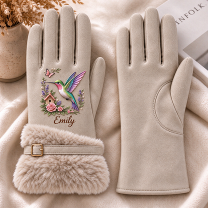 🌸 Personalized Nature Gloves for Women🧤💕