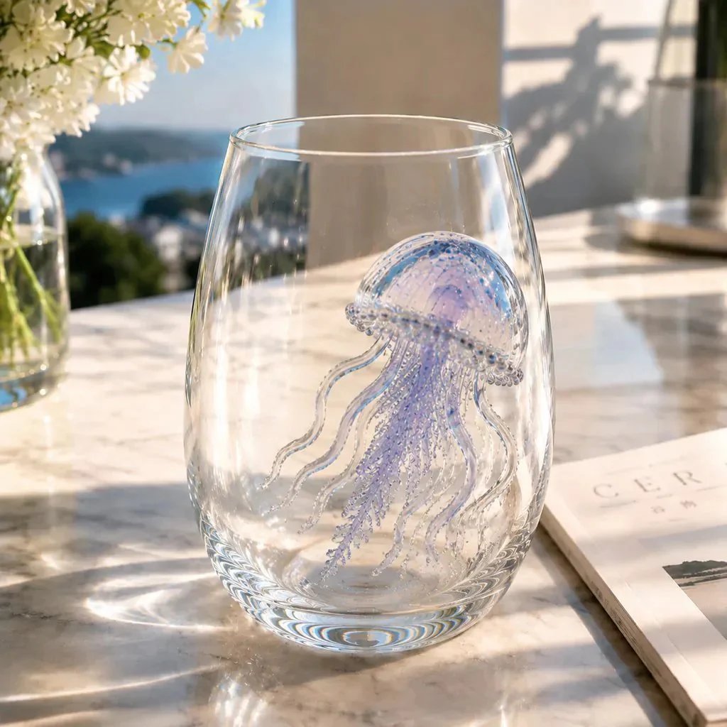 🎁The Perfect Beach House Gift 🌊3D Ocean Animal Artisan Glassware Collection