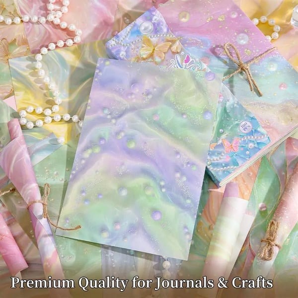 🎁Last Day 49% OFF-🌺160-sheet pearlescent scrapbook pape
