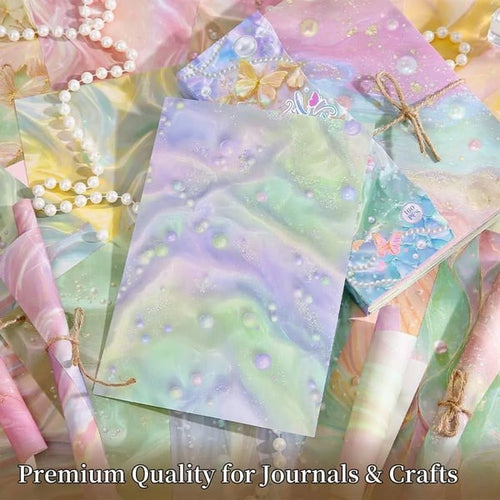 🎁Last Day 49% OFF-🌺160-sheet pearlescent scrapbook pape