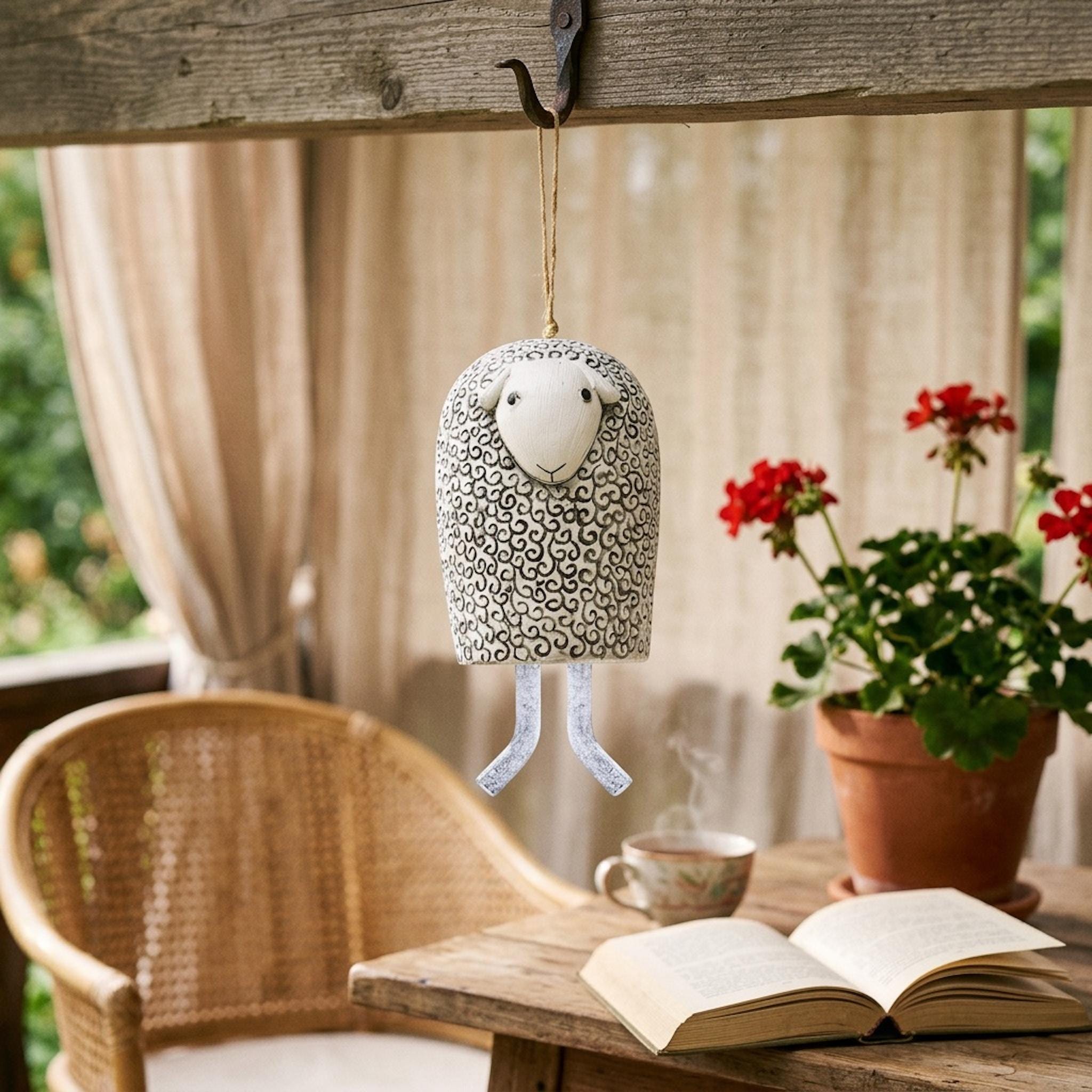 🎐🎐Handmade Whimsical Animal Wind Chime Ornaments