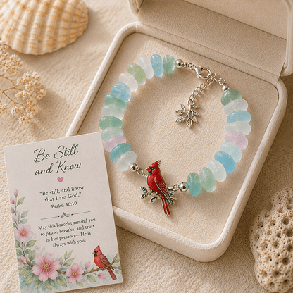 🩵🩵🩵 Sea Glass Blessing Bracelet