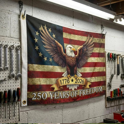 🇺🇸 1776–2026 Patriotic Freedom Flag