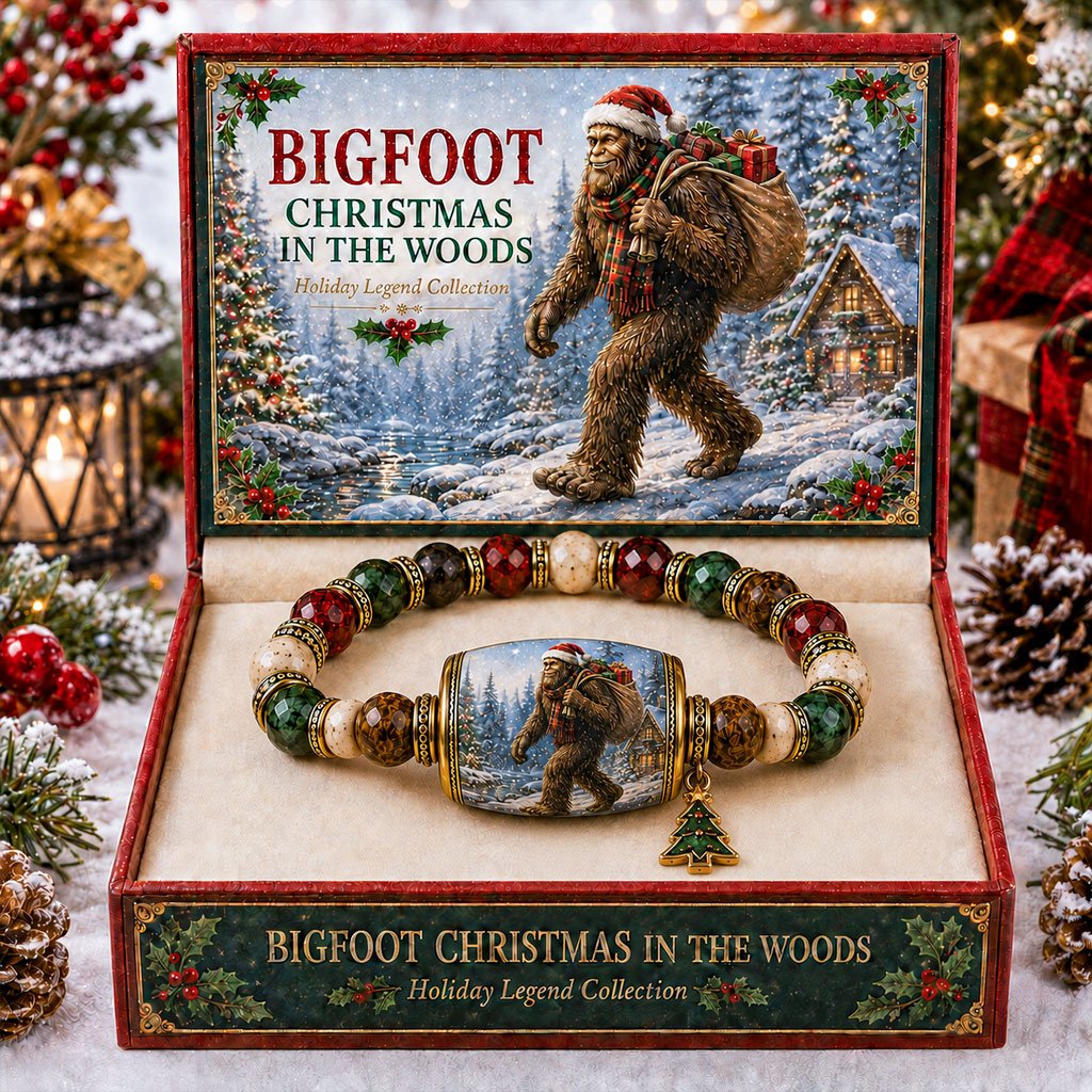 🎅🎅 2026 Christmas Gift 50% Off--Bigfoot Legends Bracelet Gift Box