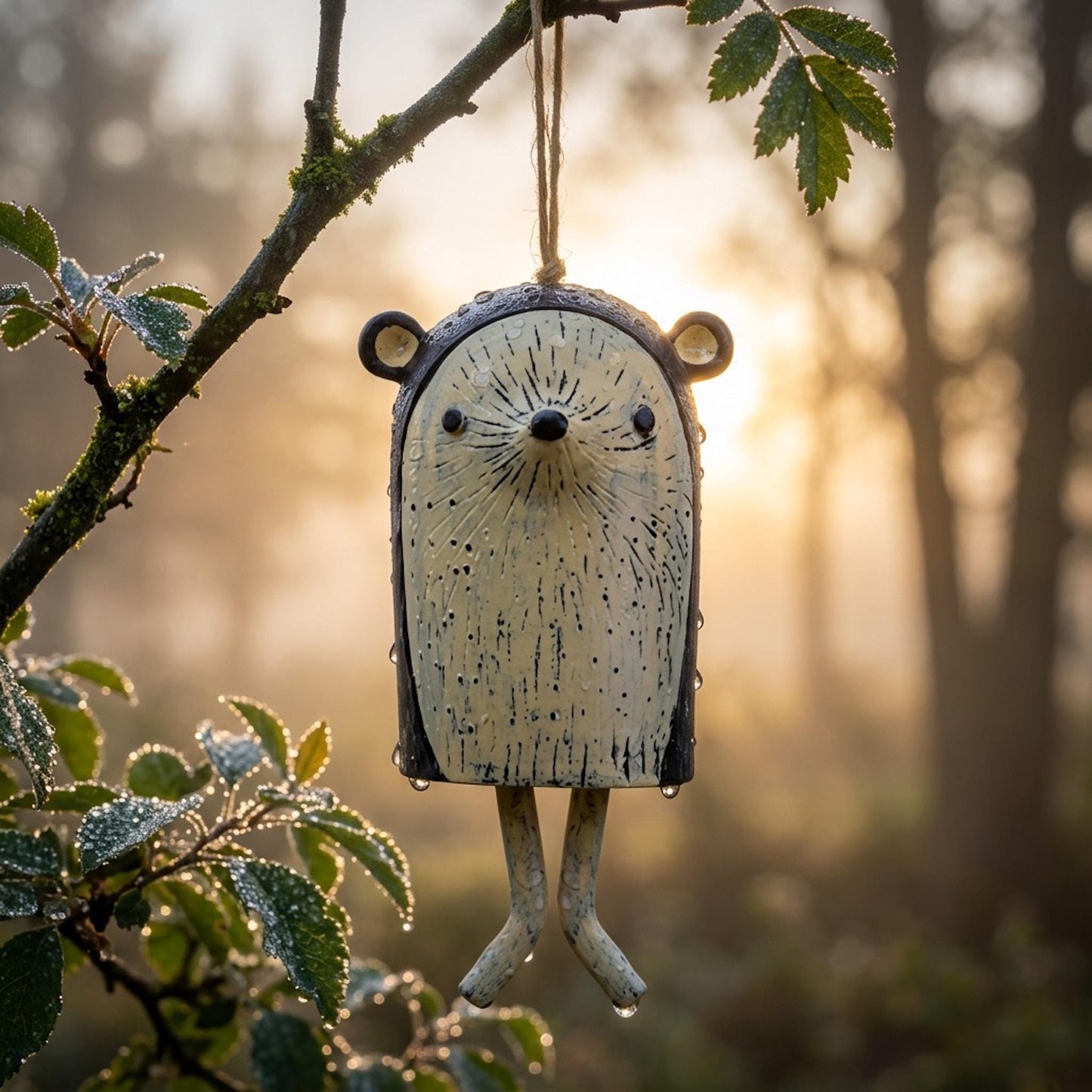 🎐🎐Handmade Whimsical Animal Wind Chime Ornaments