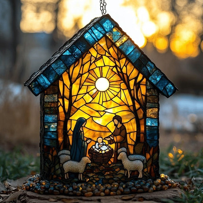 🎉Nativity Scene Suncatcher