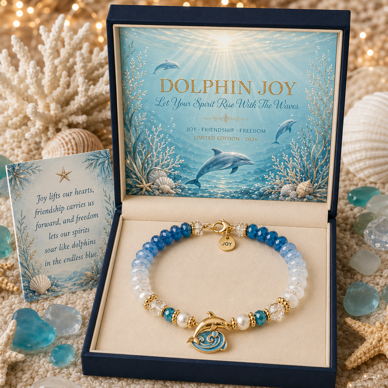 🎅 2026 Christmas Gift 50% Off--🌊 Ocean Meaning Bracelet Collection