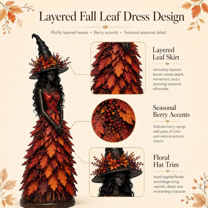 💥LAST DAY 49% OFF - 🧙 Enchanted Autumn Witch Figurine (📦Buy 2 Free Shipping)