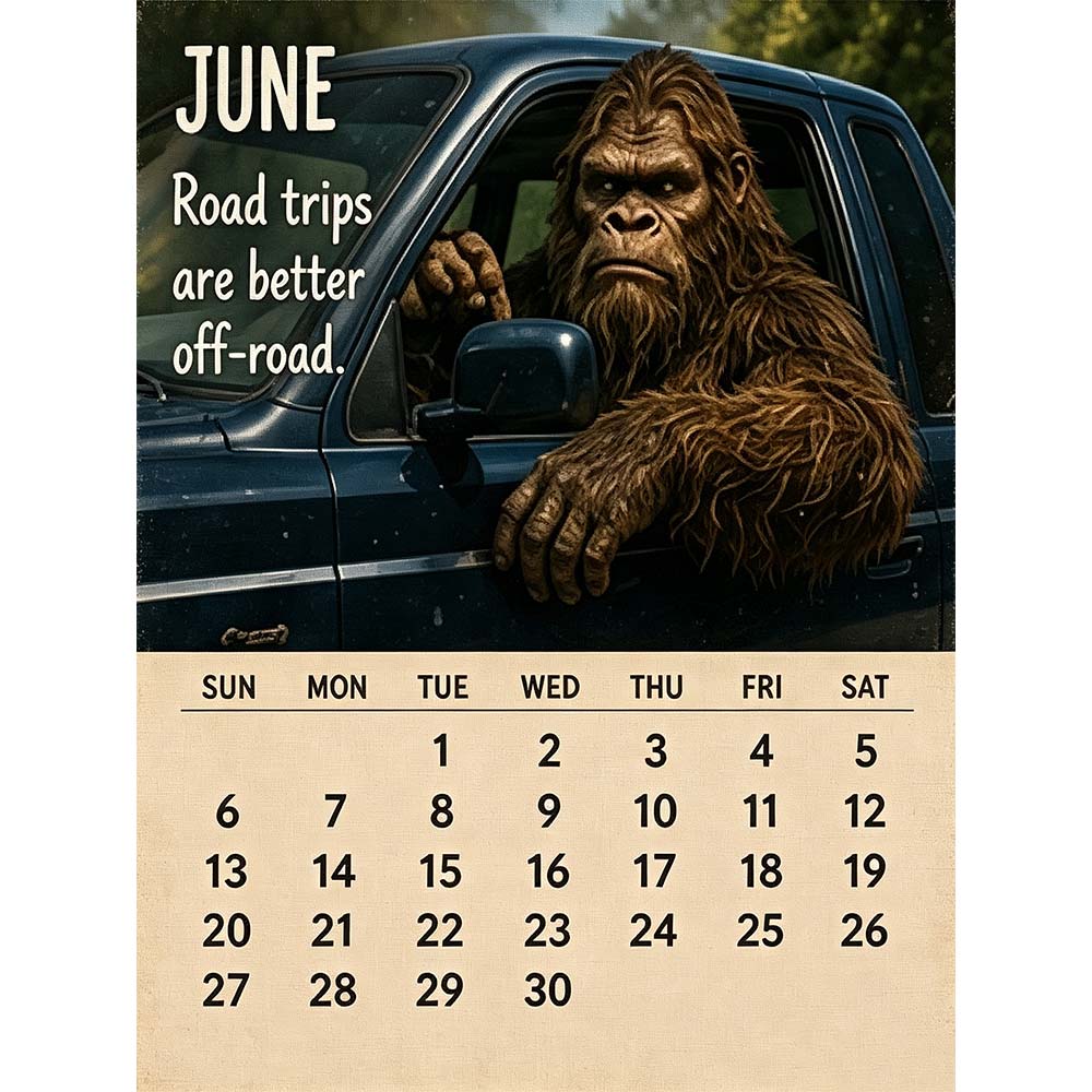 🦶🦶2027  Daily Life Calendar