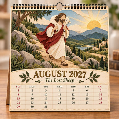 ✝️ 2027 Walking With Jesus Wall Calendar