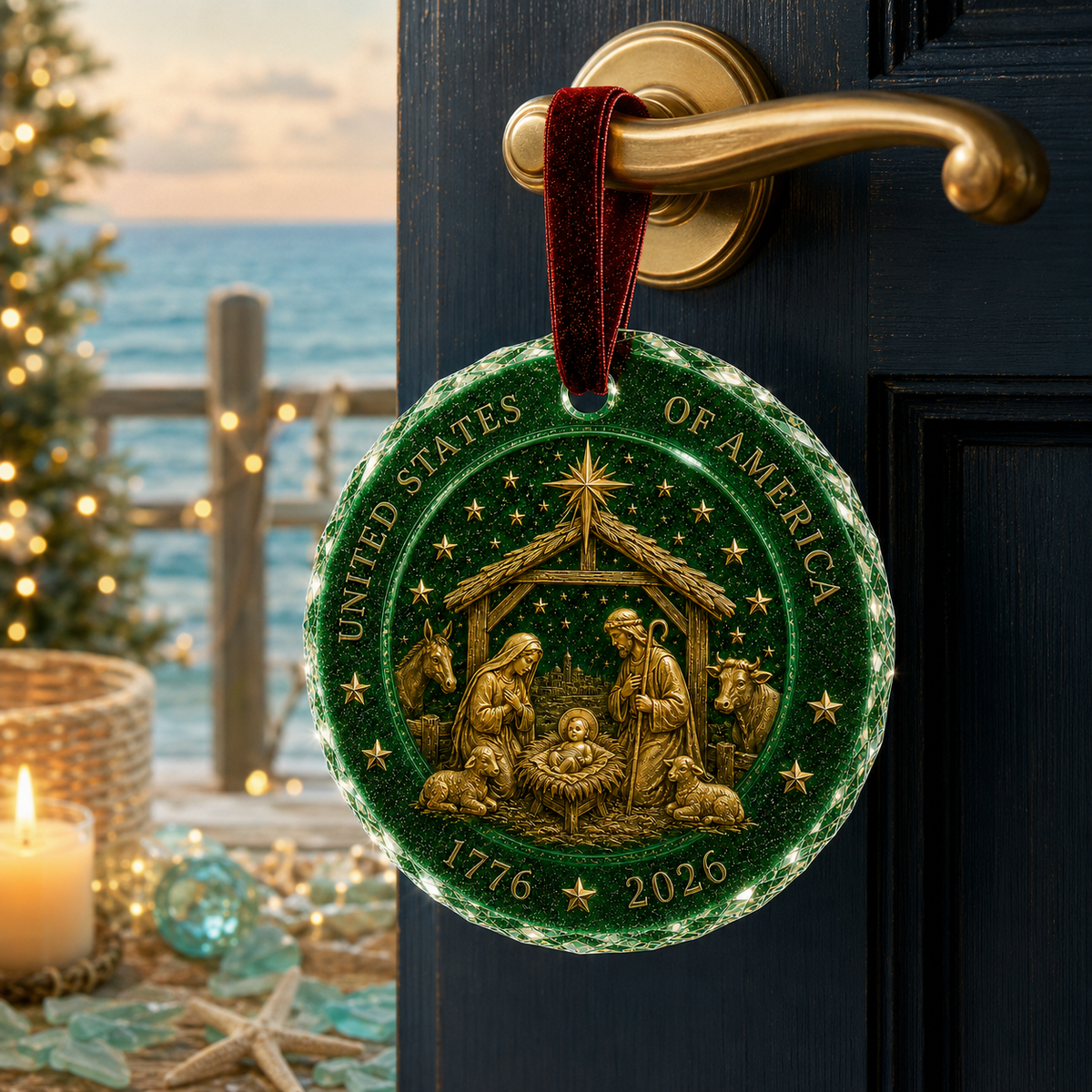 🎅 🎅 2026 Christmas Gift 50% Off--Celebrate 250 Years of America 🇺🇸 | 2026 250th Anniversary Christmas Ornament – A Meaningful Patriotic Keepsake & Holiday Gift