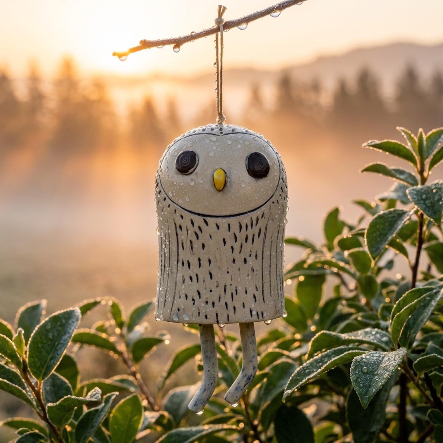 🎐🎐Handmade Whimsical Animal Wind Chime Ornaments