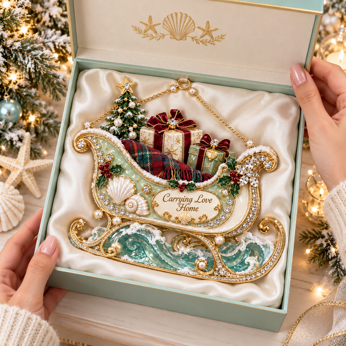 🎅 2026 Christmas Gift 50% Off--Coastal Christmas Magic Christmas tree ornaments