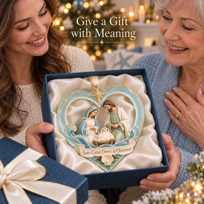 🎅2026 Christmas Gift 50% Off--Coastal Holy Night: The Birth of Love | Nativity by the Sea
