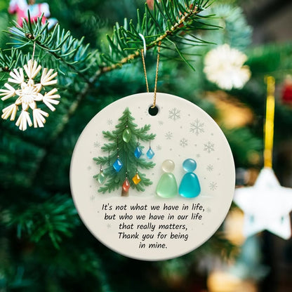 🎁Early Christmas Sale 49% OFF - Sea Glass Timeless Friendship Ornament