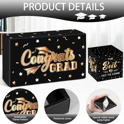 🔥Flash Sale🎁Graduation Explosion Gift Box, Viral Surprise Cash Box for 2026 Graduates (3 Colors)