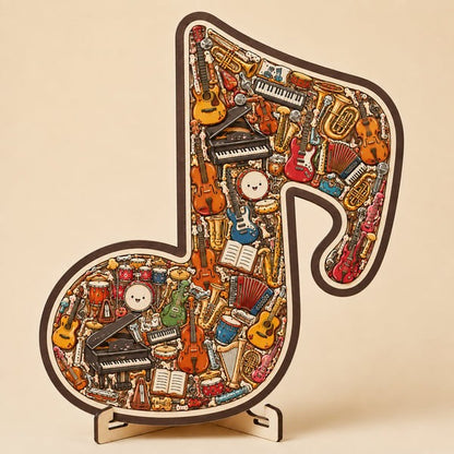 🔥Last Day 50% OFF - 🎶Musical Note Instrument Jigsaw Puzzle Ornament(✨Buy 2 Free Shipping)