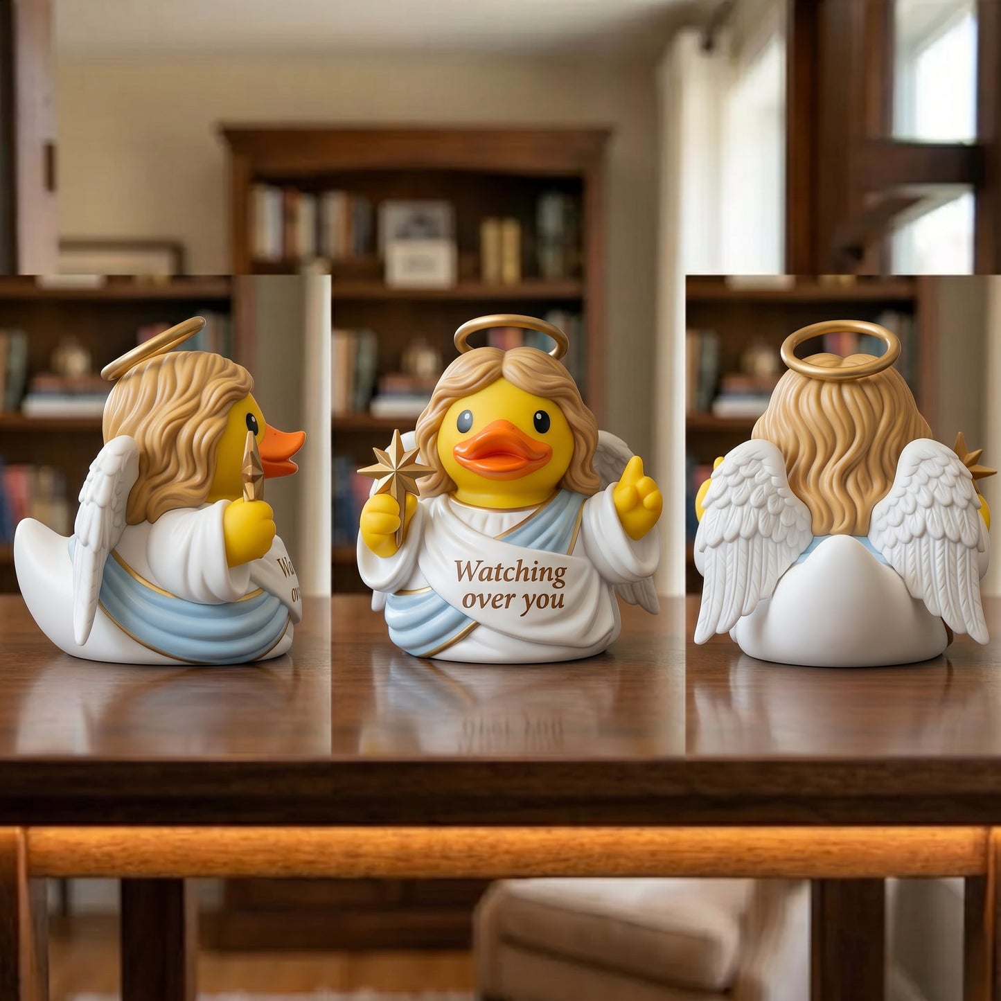 🦆Angel & Devil Duck Resin Figurines