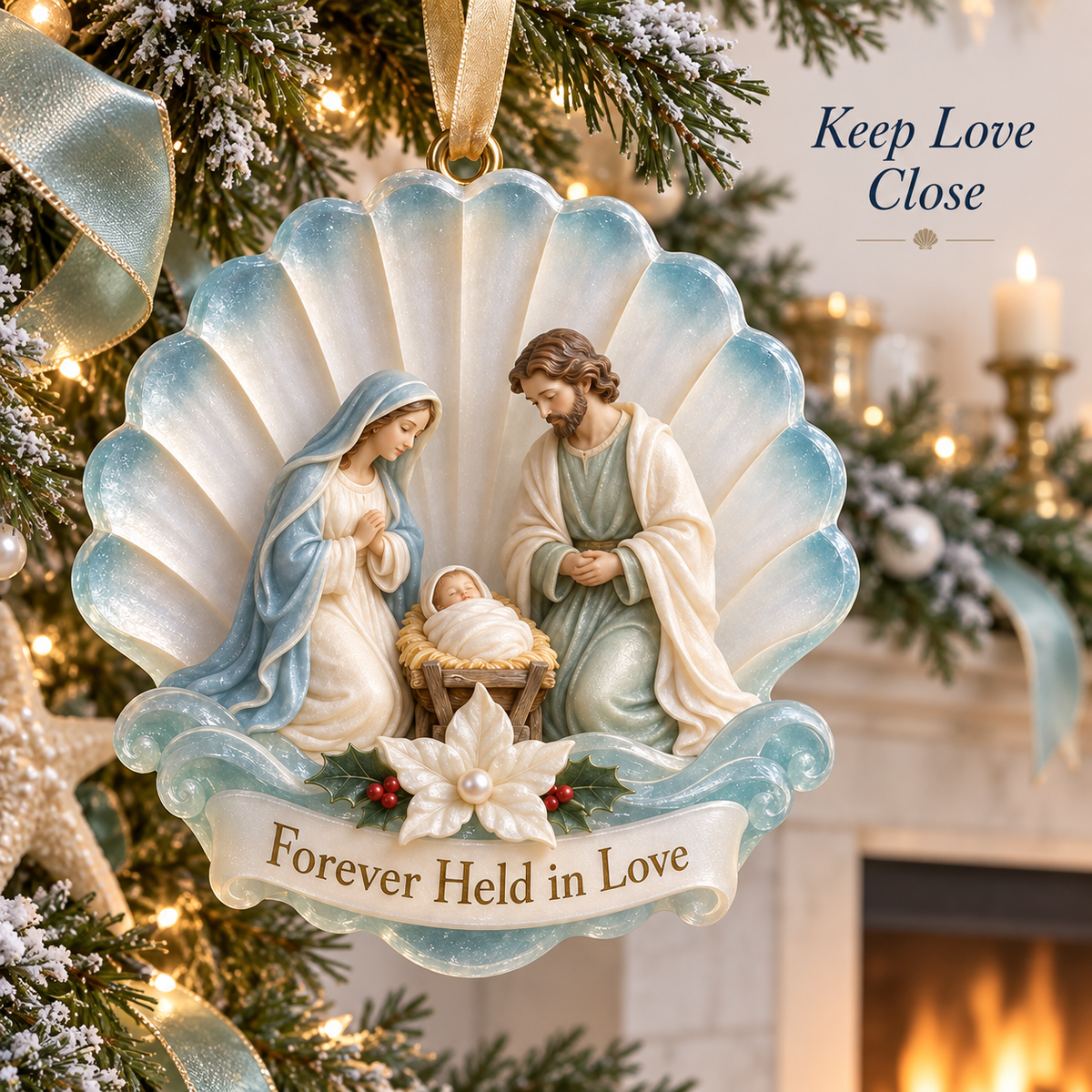 🎅2026 Christmas Gift 50% Off--Coastal Holy Night: The Birth of Love | Nativity by the Sea