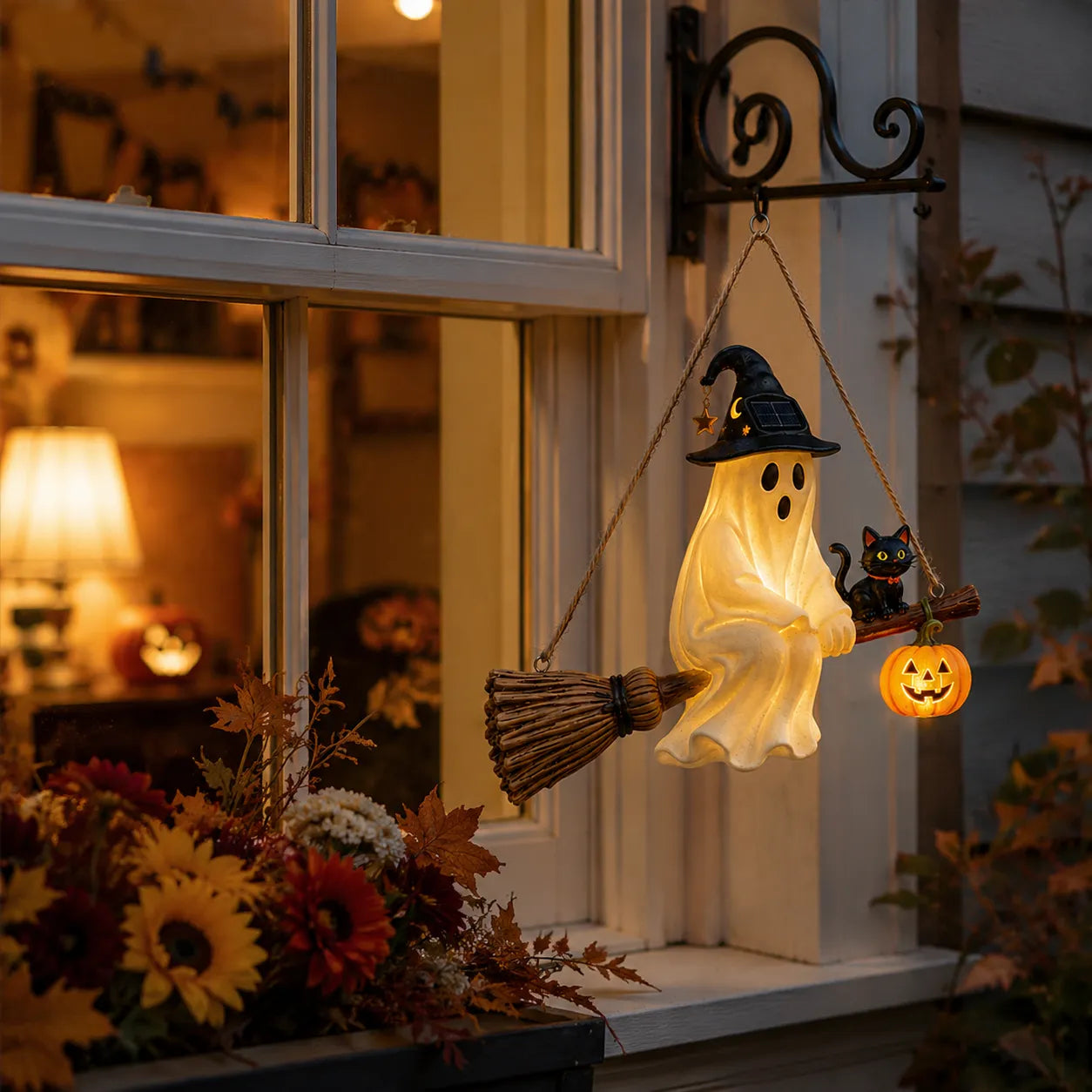 🌙🌙Solar Ghost Hanging Light ——From Daylight Charm to Evening Glow
