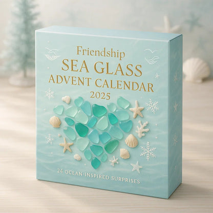 🔥LAST DAY 49% OFF🌊Friendship Sea Glass Advent Calendar 2025-A Gift of Daily Wonder