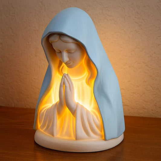 Virgin Mary Prayer Night Light
