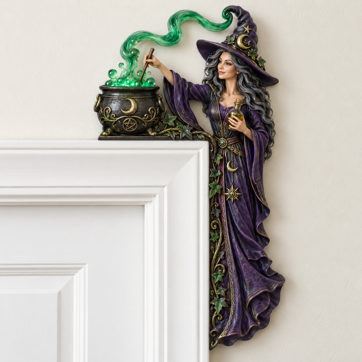 🧙‍♀️🧙‍♀️Witch Cauldron Door Topper