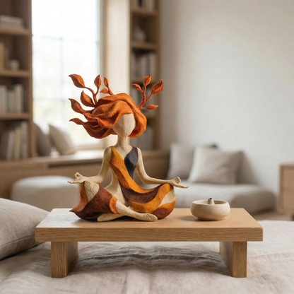 🧘‍♀️🧘‍♀️Serenity Growth | Inner Harmony Sculptural Figurine