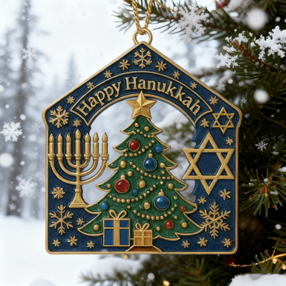 Hanukkah Christmas Ornament: A Celebration of Light and Joy