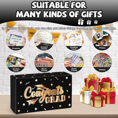 🔥Flash Sale🎁Graduation Explosion Gift Box, Viral Surprise Cash Box for 2026 Graduates (3 Colors)