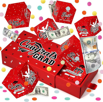 🔥Flash Sale🎁Graduation Explosion Gift Box, Viral Surprise Cash Box for 2026 Graduates (3 Colors)