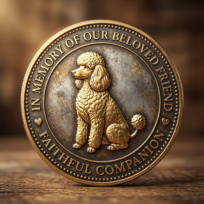 🐾Dog Memorial Keepsake Coin – “They Were Never Just a Pet”❤️