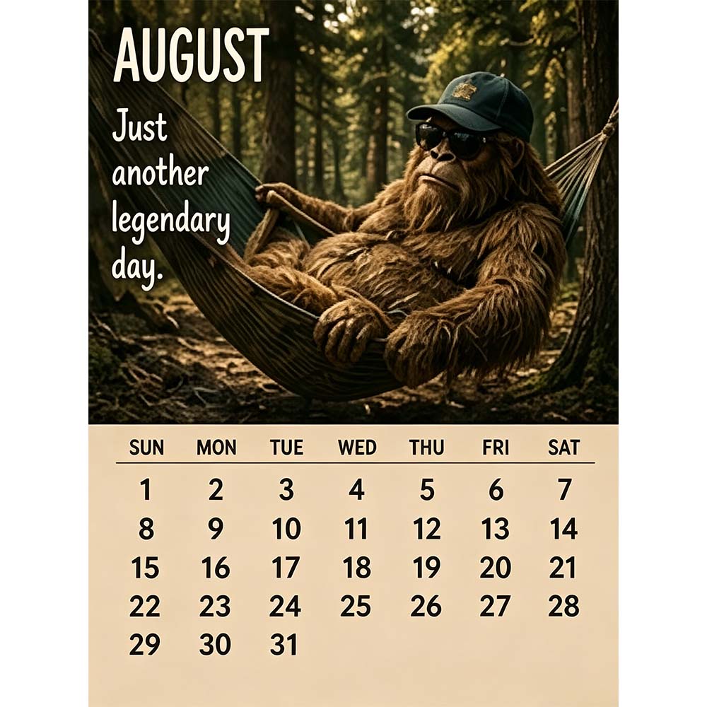 🦶🦶2027  Daily Life Calendar