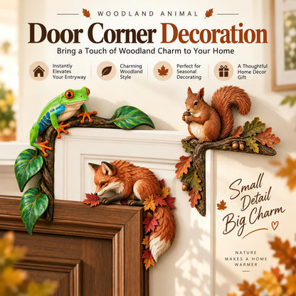 🍂 Woodland Animal Door Corner Decoration