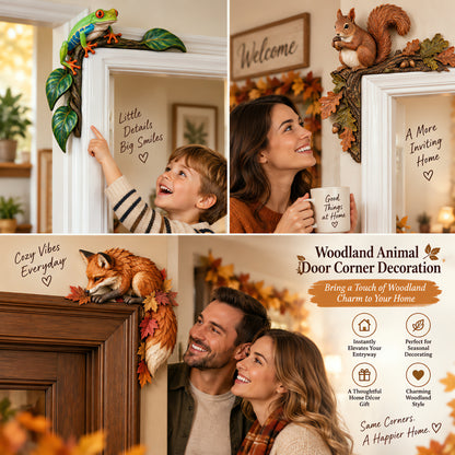 🍂 Woodland Animal Door Corner Decoration